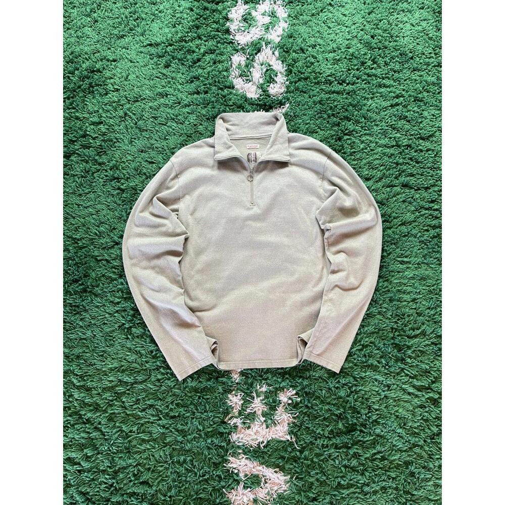 Kapital Ortega Olive Green Quarter-Zip